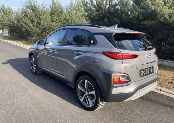 Hyundai Kona cena 56149 przebieg: 122700, rok produkcji 2018 z Turek małe 191
